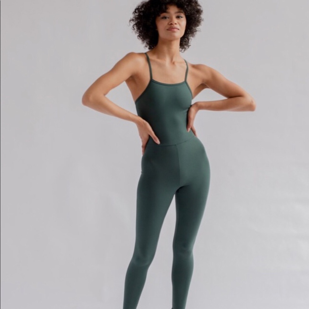 Green Girlfriend Collective Unitard / Jumpsuit